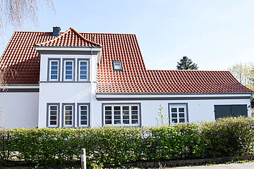 Das Haus in der Rockwinkeler Heerstraße.